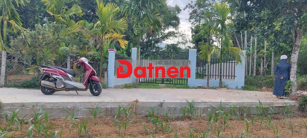 Đất view sông 2 mặt kiệt, 142m2 có 120m2 đã rào lưới cổng ngõ