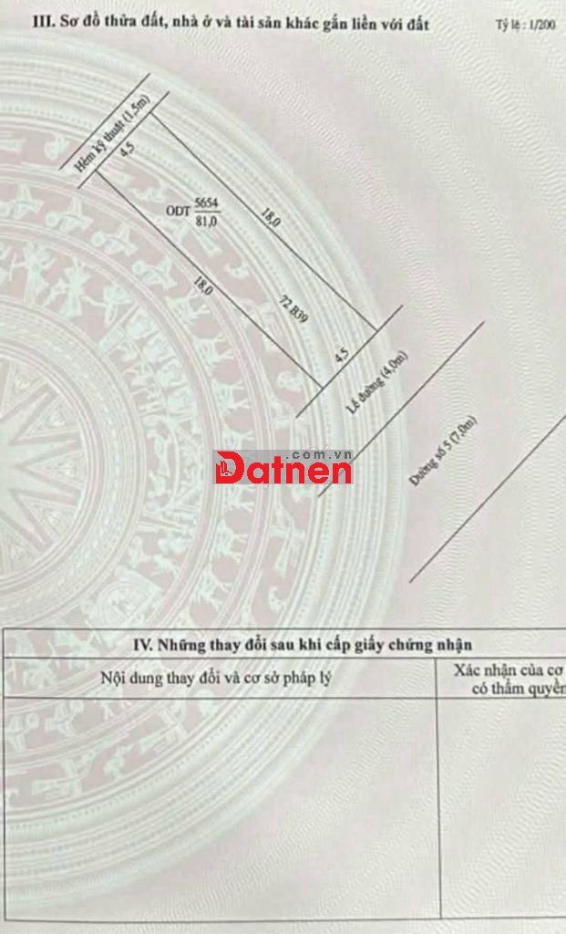 Đất trung tâm Thành phố Cần Thơ khu dân Cư 91B