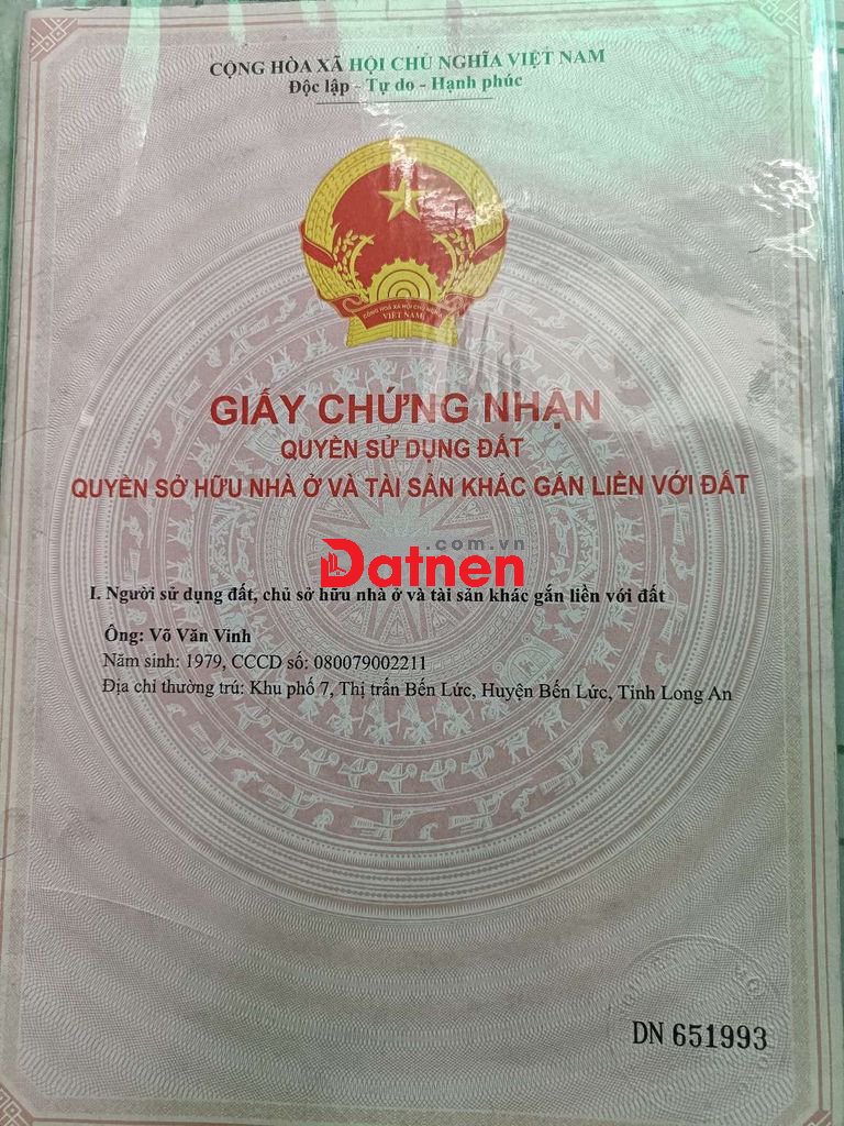 Cần bán đất thổ cư Long An Chính Chủ