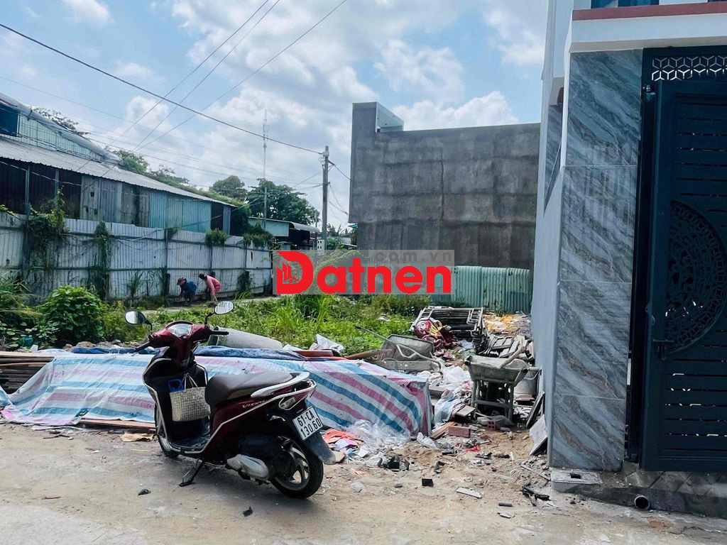 Đất SHR hẻm ô tô 1555 Bùi Hữu Nghĩa DT 85,5m tc 69,5m
