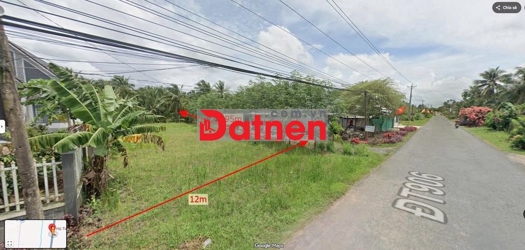 BÁN ĐẤT MẶT TIỀN ĐT906 - GẦN CHỢ, TRƯỜNG HỌC VÀ CÁC TIỆN ÍCH
