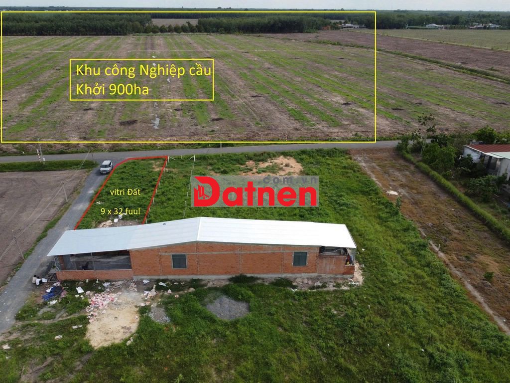 297m2 full thổ. 2 mặt tiền nhựa. Dân đông. 680tr có TL