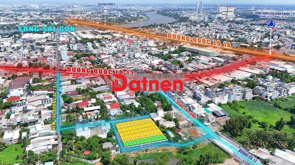 BÁN ĐẤT MẶT TIỀN ĐƯỜNG 7M ĐỐI DIỆN UỶ BAN PHƯỜNG HIỆP BÌNH, THỦ ĐỨC