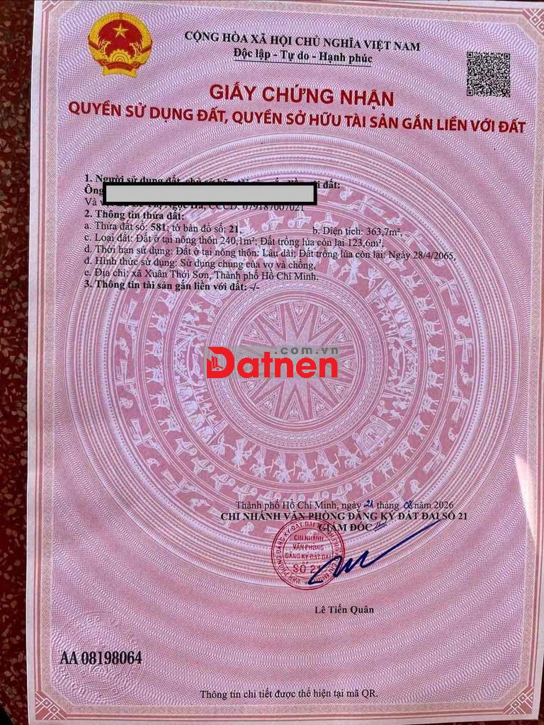 Cân bán mặt tiền nở hậu đẹp 14m phù hợp xây nhà sân vườn kho cho thuê