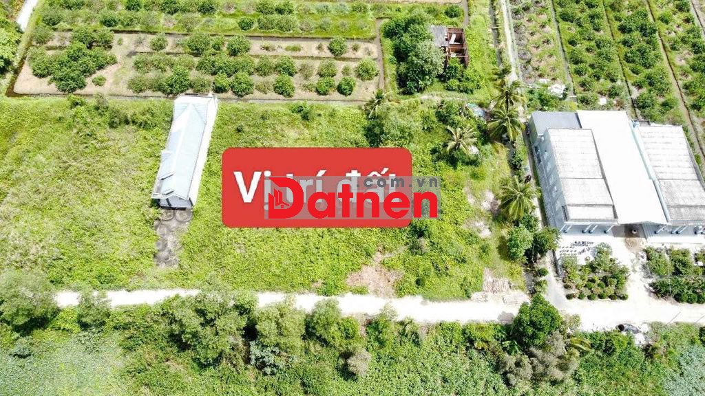 Đất thổ cư Thủ Thừa Long An view kênh siêu mát SHR, chỉ 580tr/lô