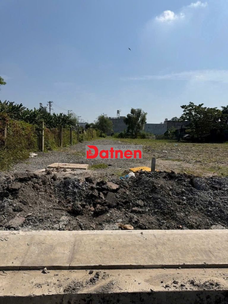 ĐẤT MẶT TIỀN KÊNH TIÊU XUÂN THỚI ĐÔNG, HÓC MÔN NGANG 6 GIÁ CHỈ 4,5 TỶ