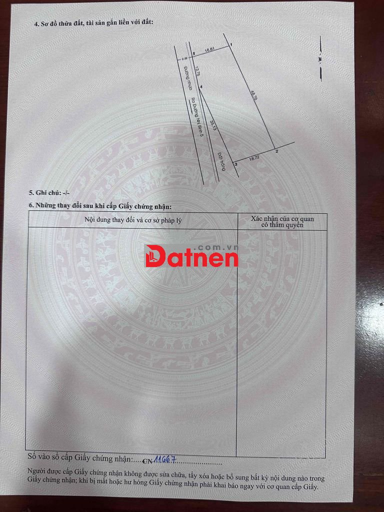 BÁN 910m đất nông nghiệp - Đường xe tải - 6,2 tỷ