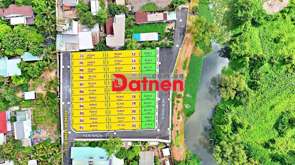 Bán Lô Đất DT78m2 - sổ hồng riêng - ô tô tránh nhau - gần Vạn Phúc