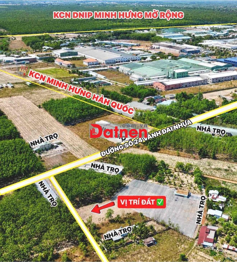 Đất đô thị chơn thành 314m2