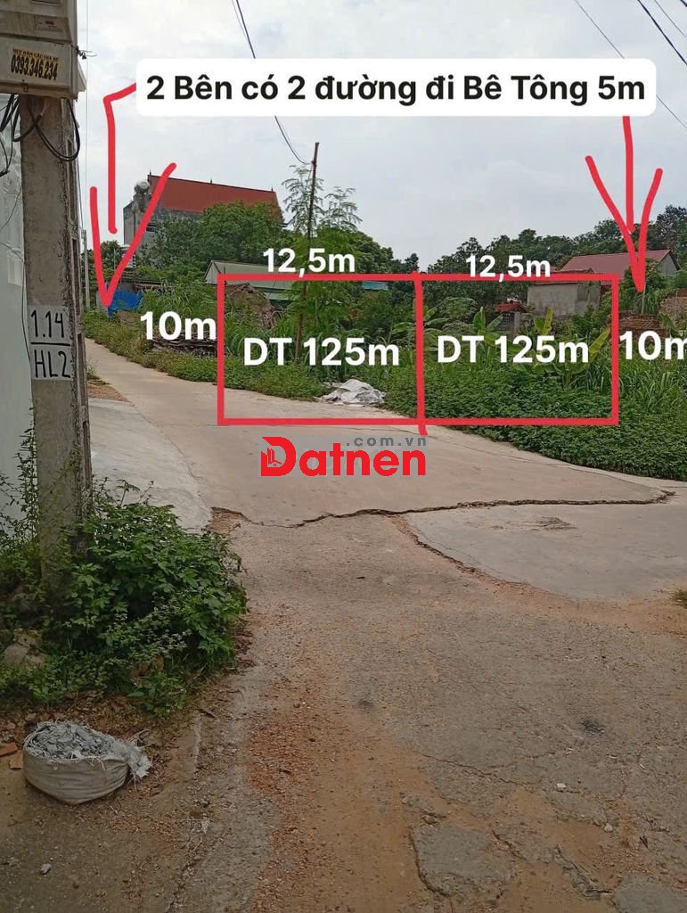 Chính chủ cần Bán Gấp Lô Đất 125m mặt Tiền 10m SĐCC. Giá Thanh Lý Rẻ