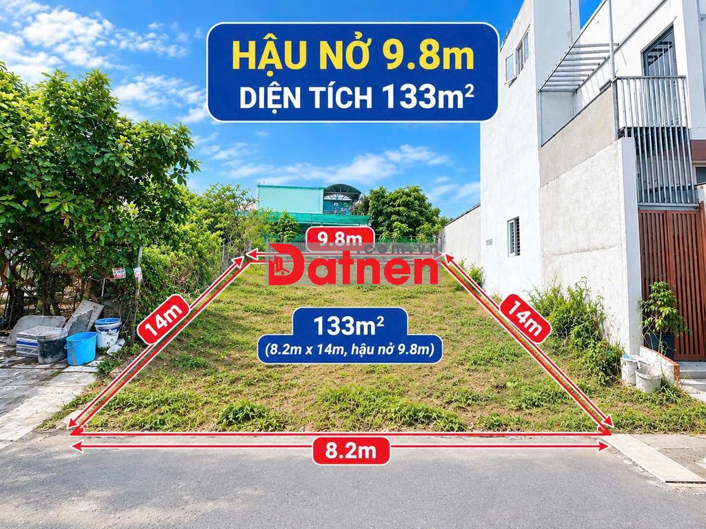 NGỘP BÁN ĐẤT 133M2 - NGAY UB XÃ NHÀ BÈ, CHỈ 4.7 TỶ