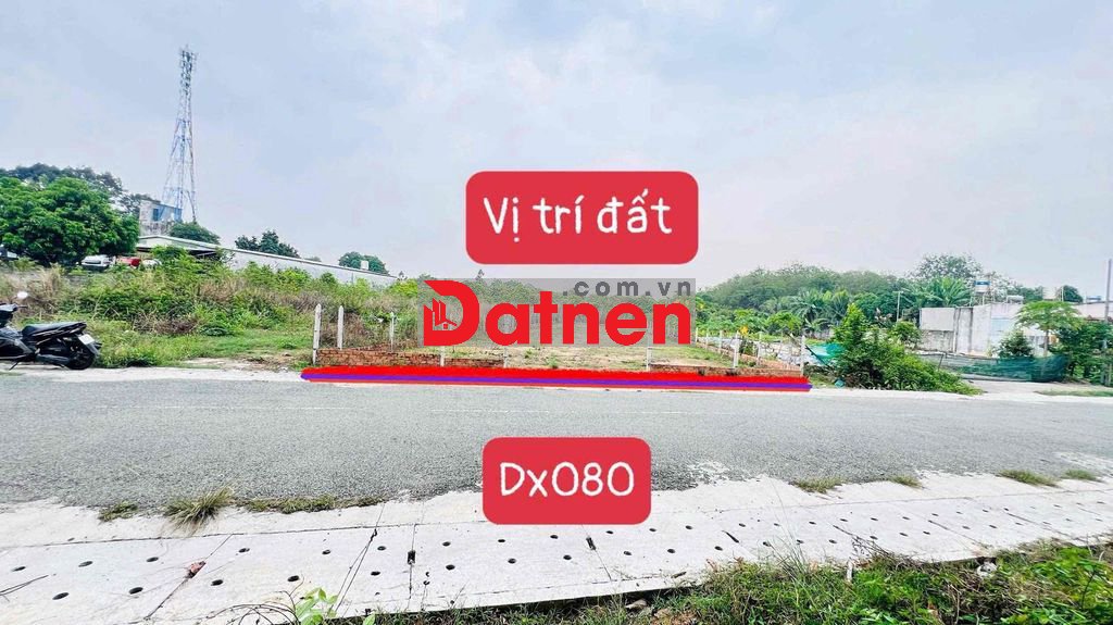 chủ giảm từ 12ty5 còn 11ty5 mặt tiền dx080 định hòa đối diện 1500g