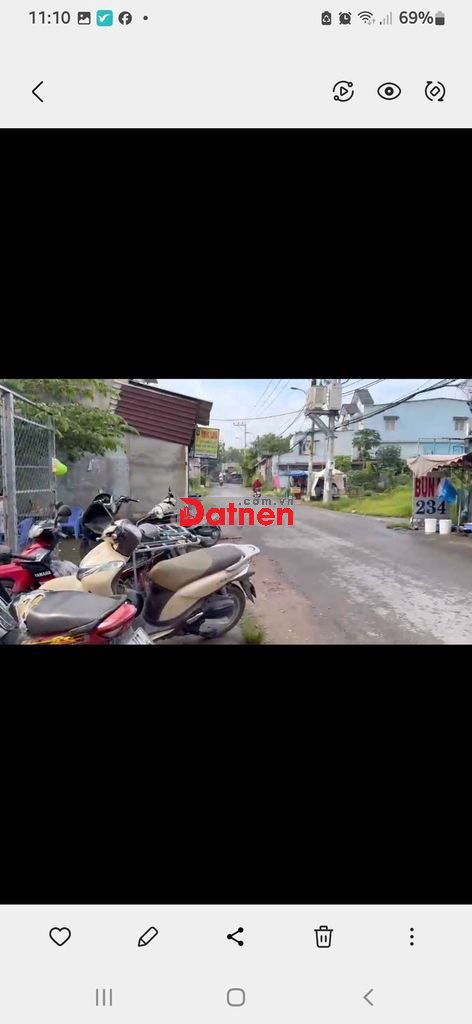 BÁN LÔ ĐẤT VĨNH LỘC A. BÌNH CHÁNH. MTKD LIÊN ẤP 234. 115m2. 1,5 tỷ.