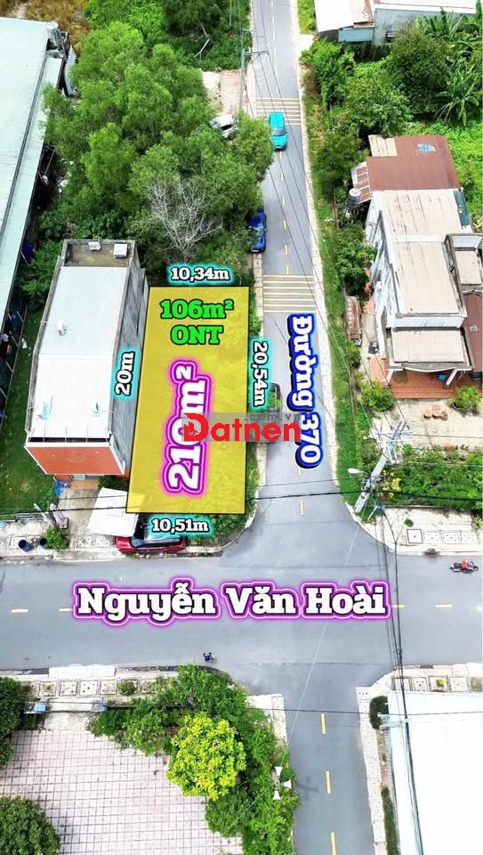 CHỦ KẸT TIỀN BÁN LÔ GÓC 2MT GẦN BỆNH VIỆN CỦ CHI 210M2 GIÁ CHỈ 570TR