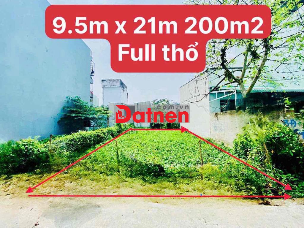 Bán Lô Đất 200m full thổ cư trục chính Hẻm lớn XD cao tầng chỉ 30tr/m