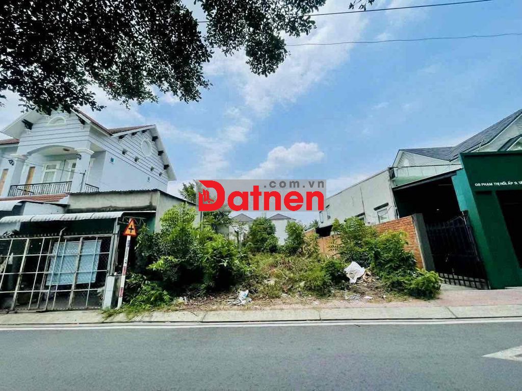 BÁN NHANH LÔ ĐẤT ĐẸP 10X30M MẶT TIỀN PHAN THỊ HỐI TRUNG TÂM TT CỦ CHI
