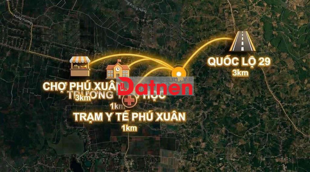 Đất Sào Thổ Cư Phú Xuân - Krông Năng