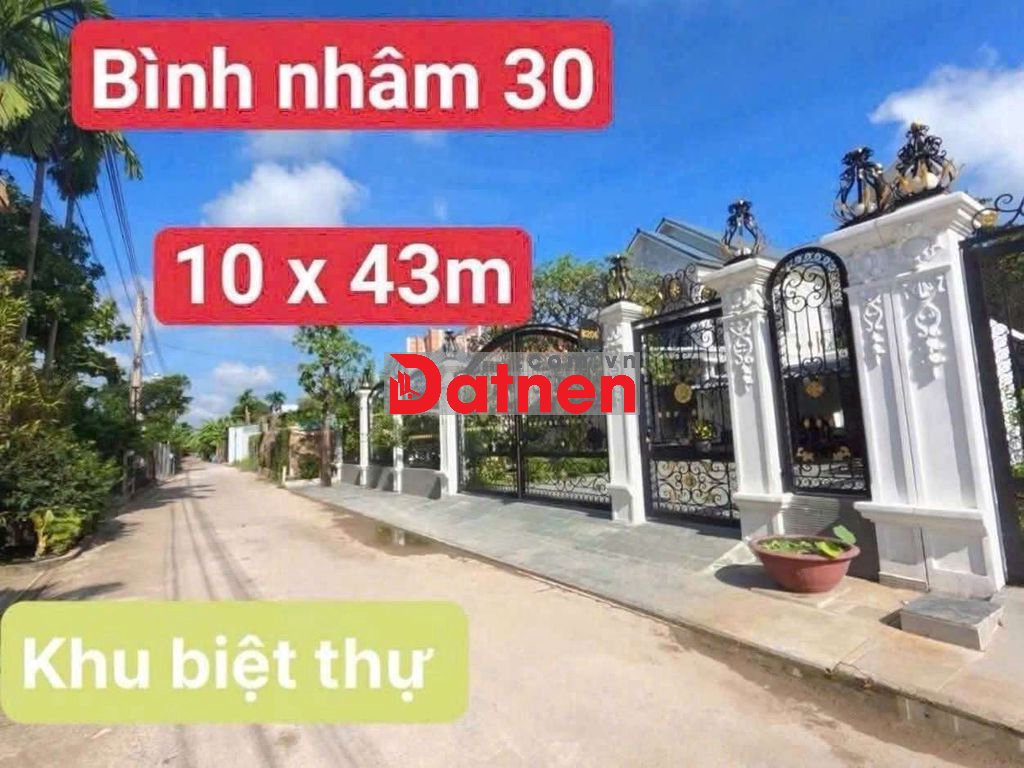 ĐẤT ĐẸP GIÁ RẺ BÌNH NHÂM 30 ,LÁI THIÊU ,TP HCM