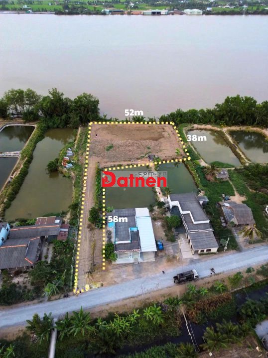 Bán đất mặt tiền sông lớn Tân Phú Đông, Tiền Giang - 2.649m2