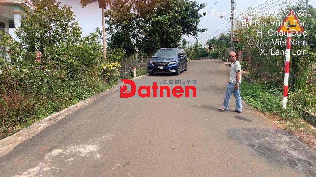 bán đất sào láng lơn châu đức có 100m thôt cư