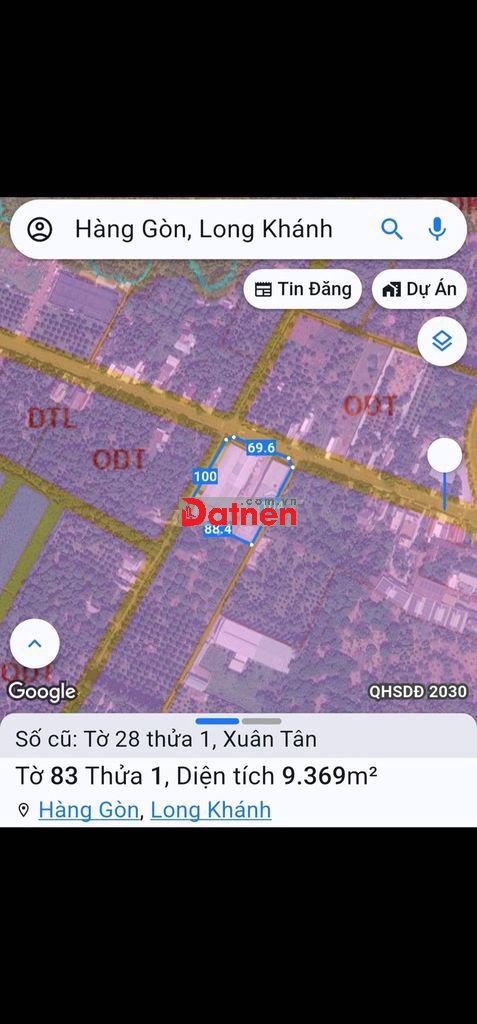 CHÍNH CHỦ BÁN: ĐẤT NHÀ XƯỞNG VĂN PHÒNG CÔNG TY