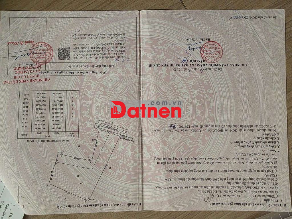 bán gấp lô đất 3266m đường bến than xã bình mỹ