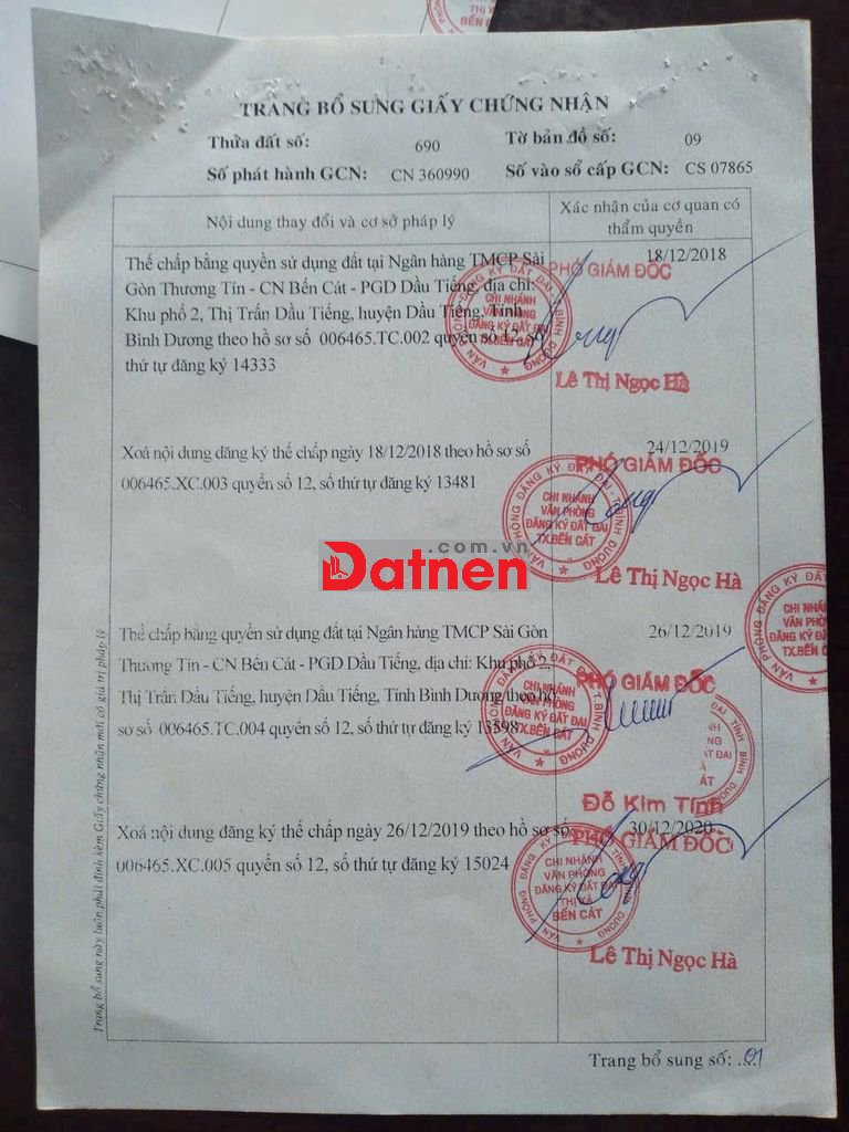 ÔNG ANH BỊ NGÂN HÀNG DÍ CẦN RA GẤP LÔ ĐẤT ĐƯỜNG DT 744