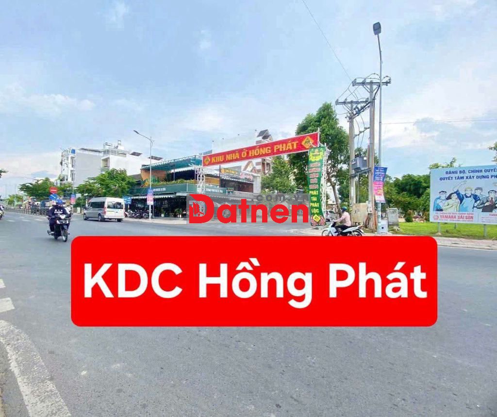 BÁN NỀN - KDC HỒNG PHÁT