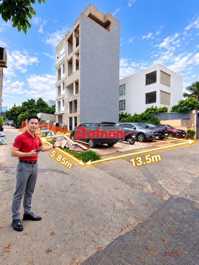 ĐẤT HIẾM GÓC 2MT PHẠM VĂN ĐỒNG- DT 6X13.5M(77M2)- HSXD 6 TẦNG