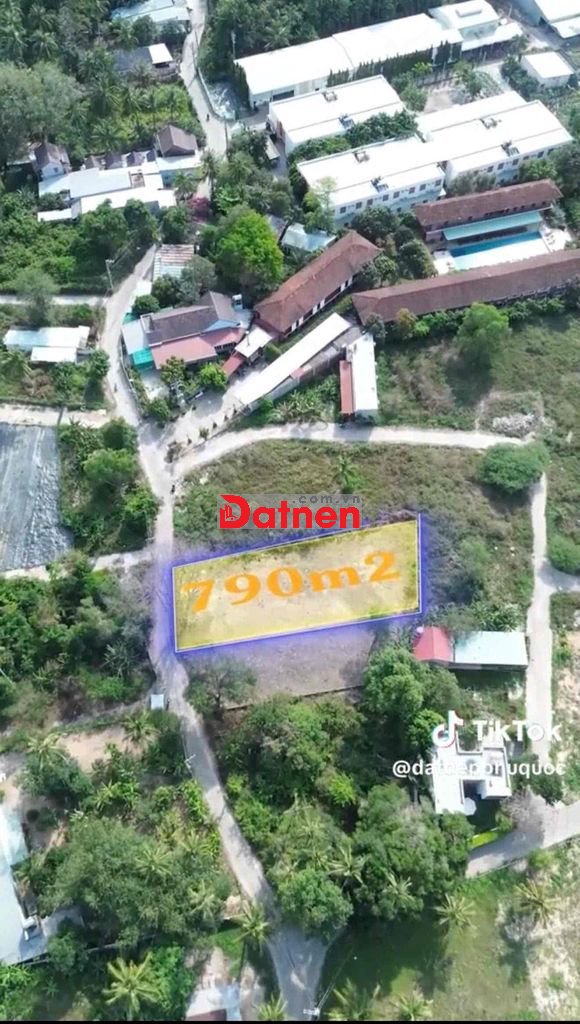 Bán đất Cửa Lấp 790m2 1 sẹc hẻm Cầu Bà Phong, 302m2 thổ cư