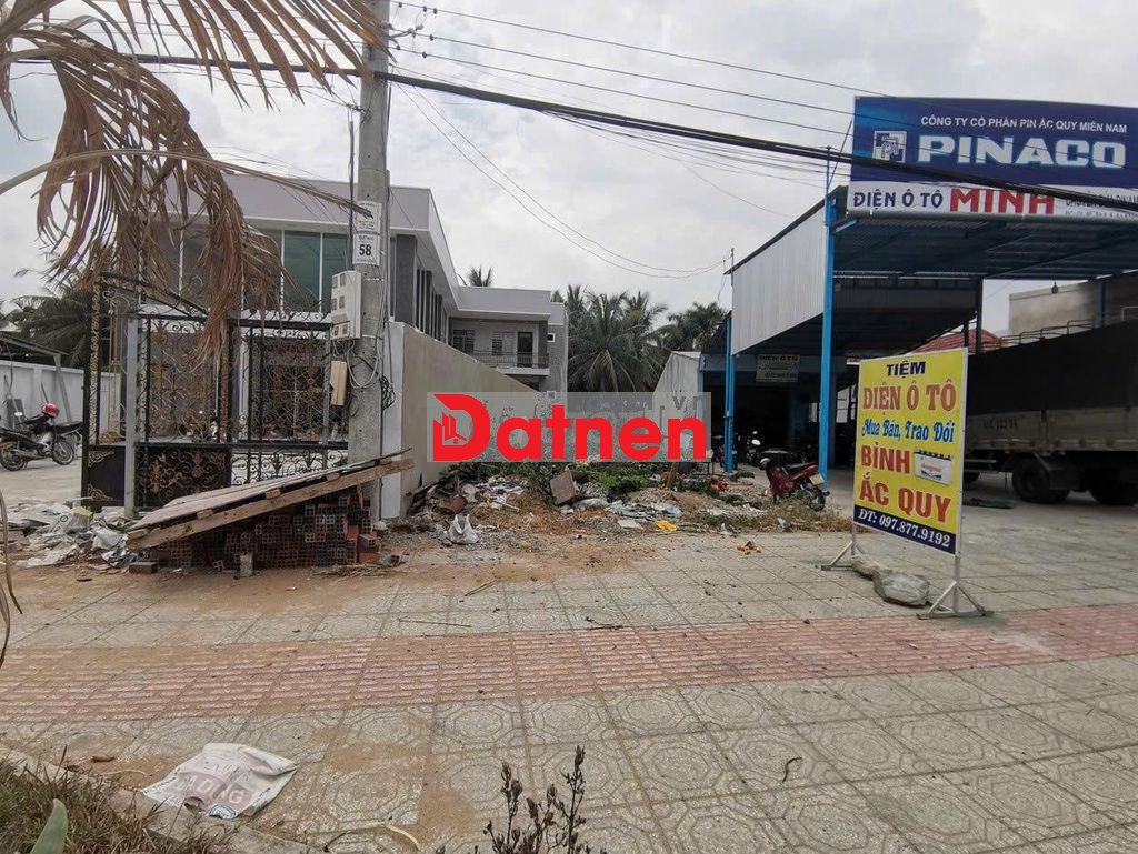 BÁN NHANH ĐẤT MẶT TIỀN QL 60 MỚI TP BẾN TRE