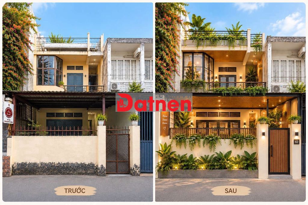 Đất Quang Trung 100m2 - hẻm thông - kết cấu nhà sẵn