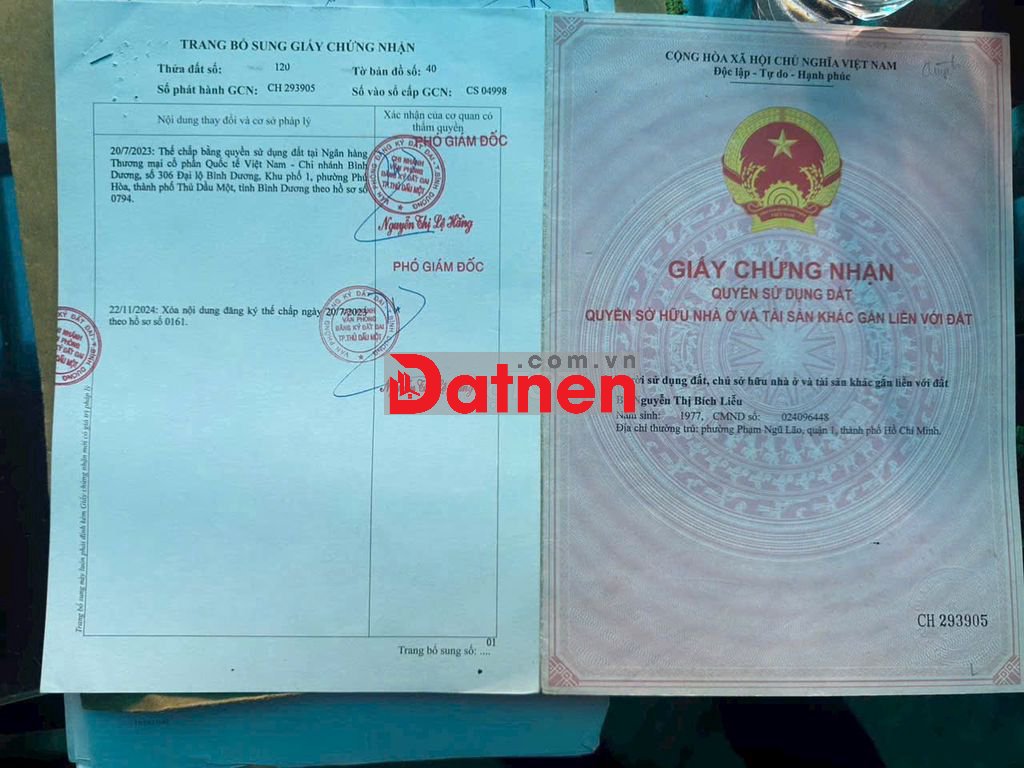 🔥 ĐẤT MẶT TIỀN ĐƯỜNG DB6 – PHƯỜNG PHÚ TÂN, TP. BÌNH DƯƠNG 🔥