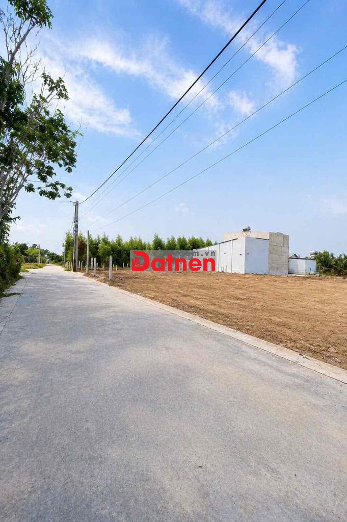 Đất Thổ Cư 28x19m Đường Bê Tông gần Vòng Xoay Chợ Phường Gò Dầu