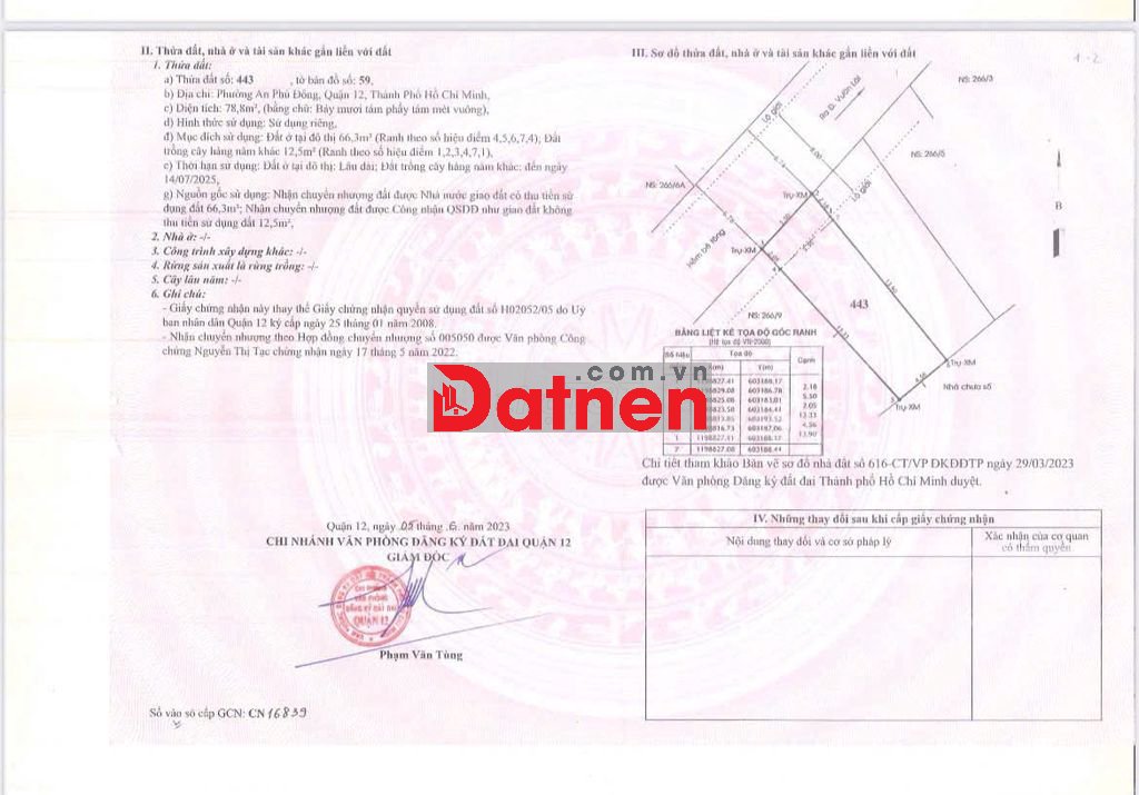 Bán BĐS HXH cách Vườn Lài, Phường An Phú Đông 30m