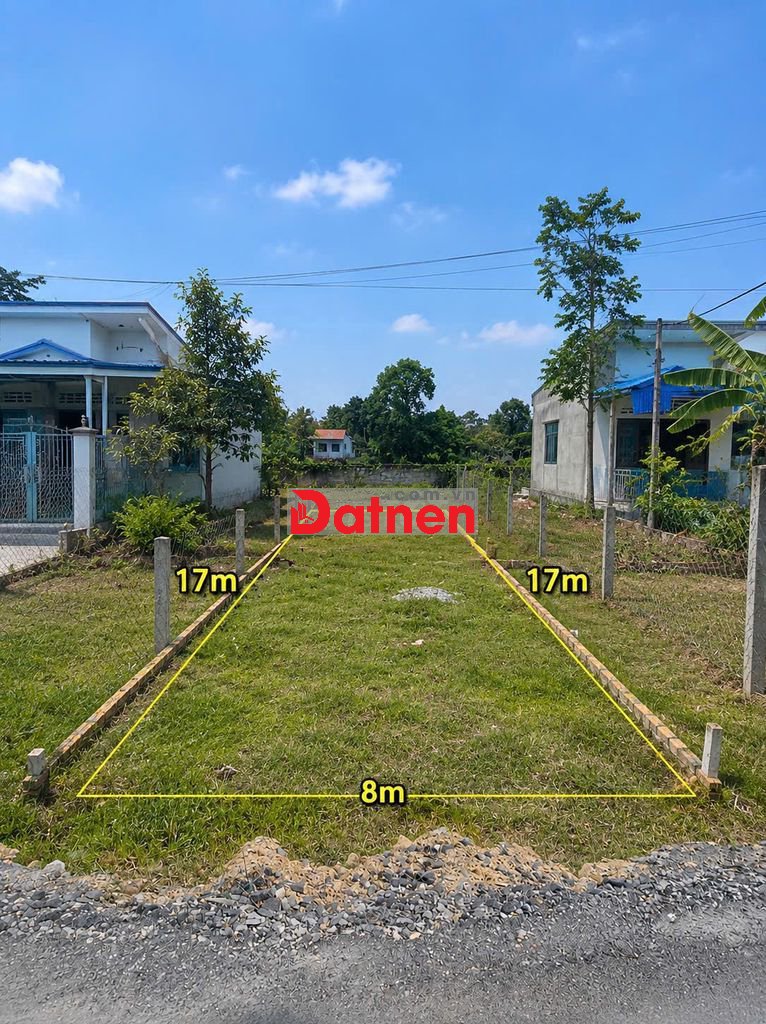 KẸT TIỀN GIẢM SÂU 140,4m2 giá 400 triệu FULL THỔ CƯ, SHR xã Tân An Hội