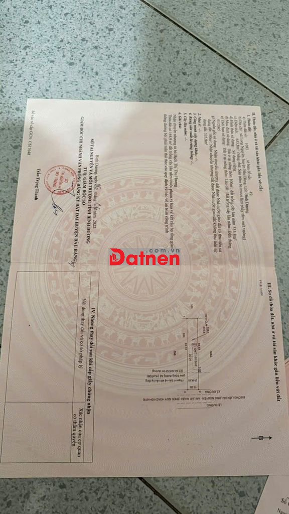 KẸT TIỀN BÁN GẤP ĐẤT MT ĐƯỜNG DH619 LONG NGUYÊN