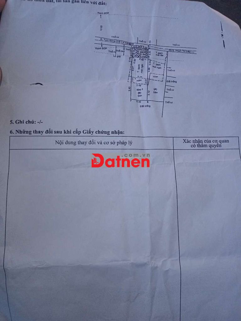 Đất thổ cư KDC HXH 7m đường Phạm Thị Giây vào 50m - Giá Tốt.