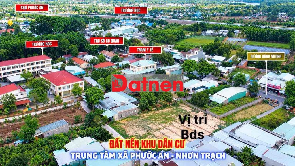 Đất nền full thổ sát bên cụm trường học giá chỉ 1 tỷ full thổ cư