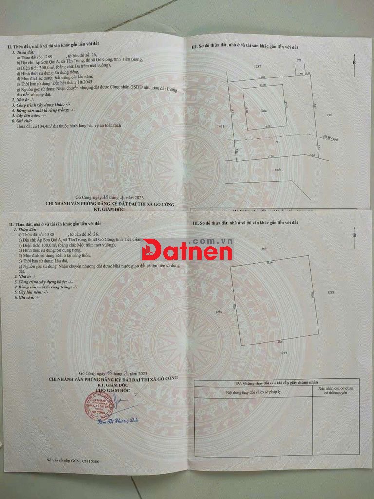 Đất thổ vườn