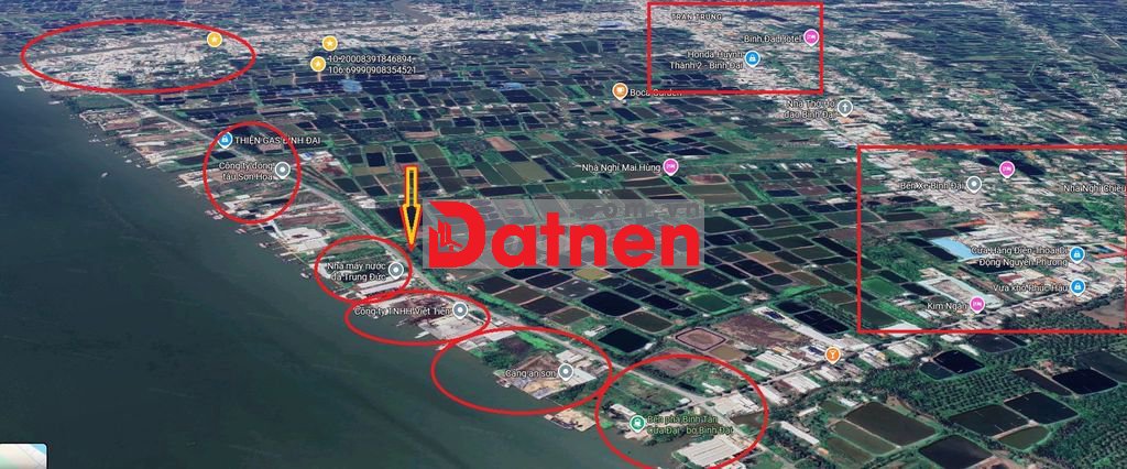 Bán đất diện tích lớn liền kề nhiều nhà máy xí nghiệp chế biến hải san