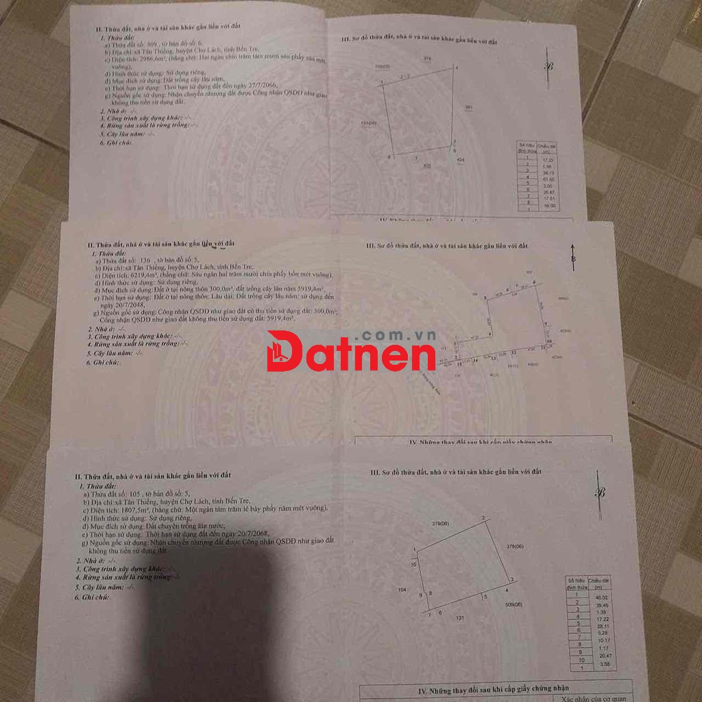 Cần bán 11.000m2 đất trồng sầu riêng thổ cư 300m2