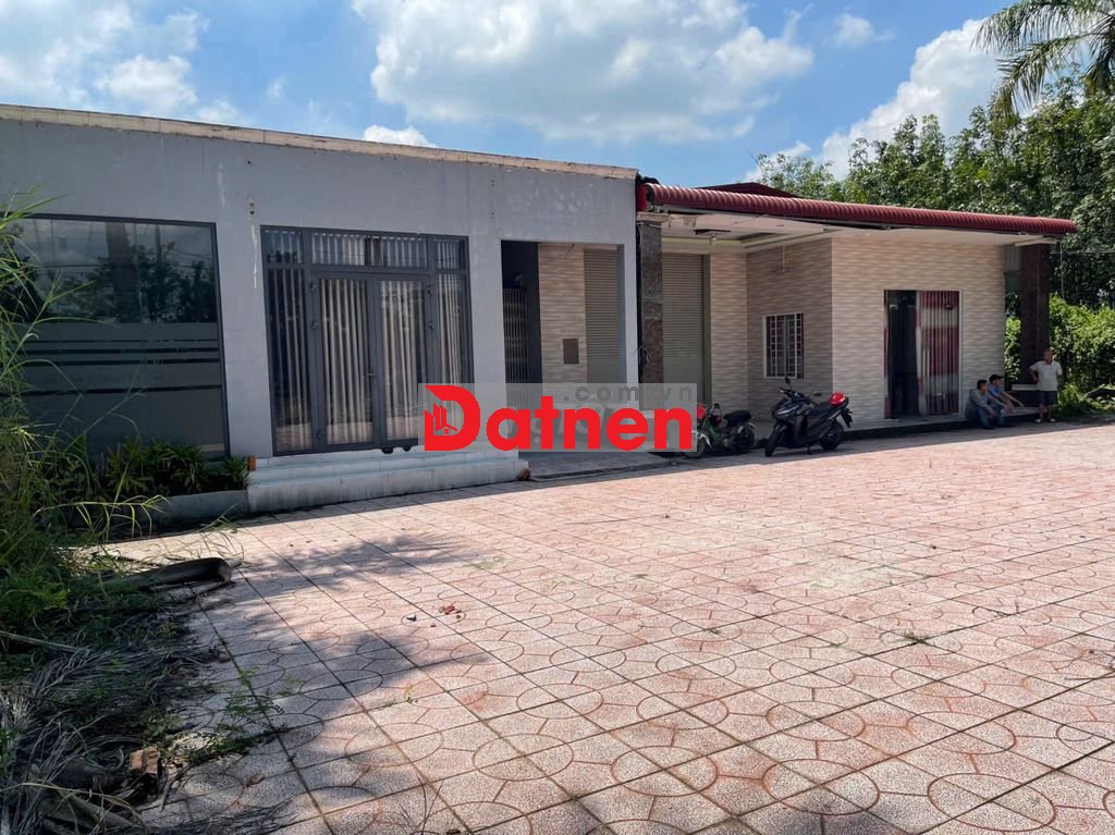 BÁN ĐẤT CÓ NHÀ XƯỞNG TẠI CỦ CHI – 2.500 M² CÓ 1.990 M² ĐẤT Ở