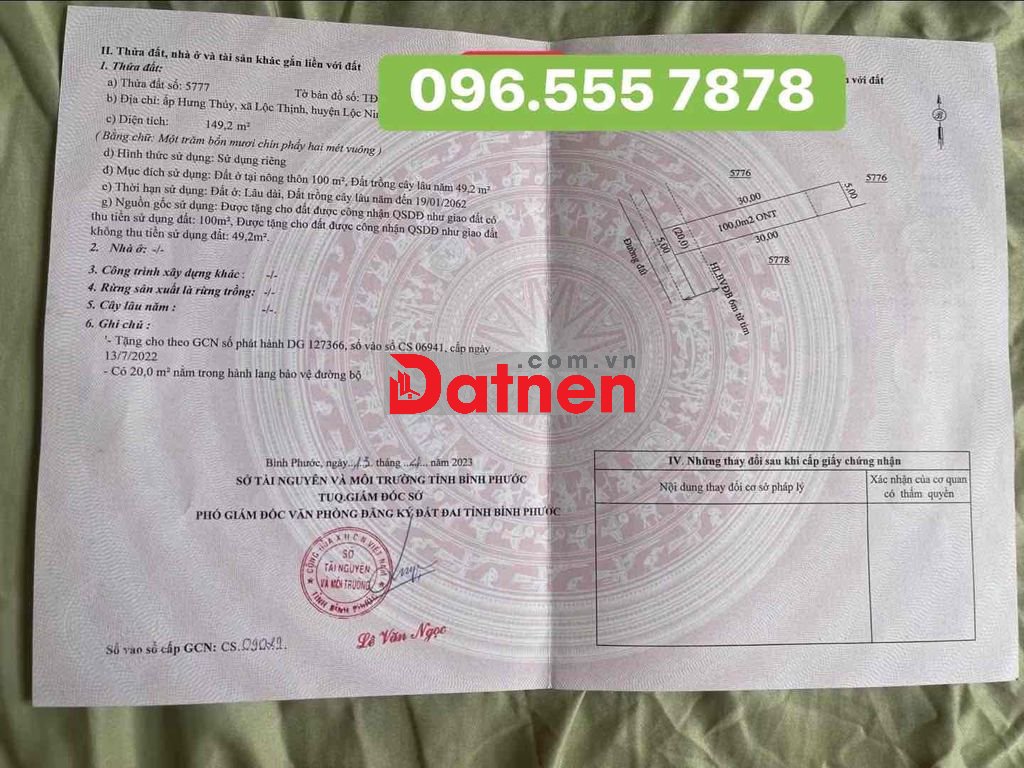 Bán Đất Giá 1xx