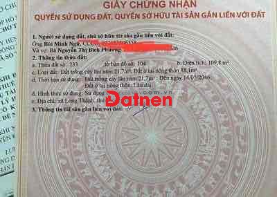 chính chủ bán đất