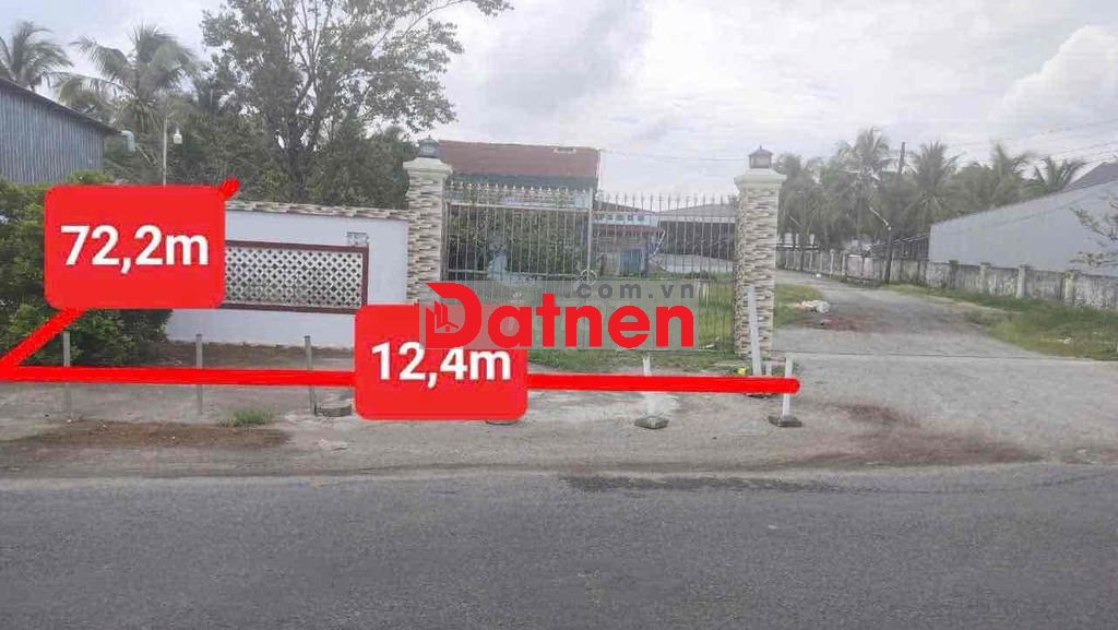 Lô đất 1.421m² mt Lộ Giục Tượng, xã Giục Tượng, Châu Thành, Kiên Giang